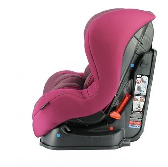 ComfyMax Platinium Emniyet Kemerli 360 Derece Dönen 0-25 kg Yatabilen Sürüş Yönü-Sürüş Yönü Tersi Oto Koltuğu Pembe
