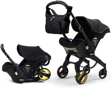 Doona Isofixli 2-15 kg Adac Sertifikalı Yatabilen Yükseklik Ayarlı Sürüş Yönü Oto Koltuğu Siyah