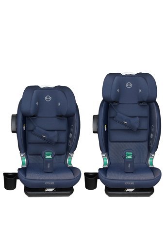 Casual Class Fix Plus Isofixli-Emniyet Kemerli 15-36 kg Yatabilen Sürüş Yönü Oto Koltuğu Mavi