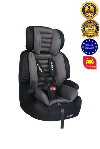 Tommy Baby Emniyet Kemerli 9-36 kg Yükseklik Ayarlı Sürüş Yönü Oto Koltuğu Siyah