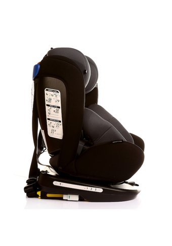 Baby Plus Orbit Fix V2 Isofixli 360 Derece Dönen 0-36 kg Yatabilen Yükseklik Ayarlı Çift Yönlü Oto Koltuğu Gri Siyah