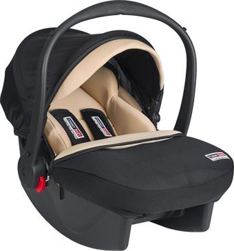 Tommy Baby Emniyet Kemerli 0-13 kg Sürüş Yönü Tersi Oto Koltuğu Bej Siyah