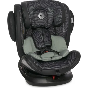 Lorelli Aviator Isofixli 360 Derece Dönen 0-36 kg Yatabilen Sürüş Yönü-Sürüş Yönü Tersi Oto Koltuğu Gri Siyah