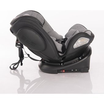 Lorelli Aviator Isofixli 360 Derece Dönen 0-36 kg Yatabilen Sürüş Yönü-Sürüş Yönü Tersi Oto Koltuğu Gri Siyah