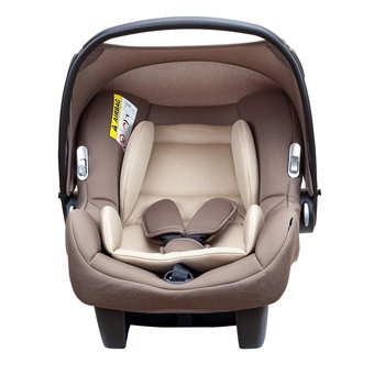 Baby Plus Snug Emniyet Kemerli 0-13 kg Yatabilen Sürüş Yönü Tersi Oto Koltuğu Bej Vizon