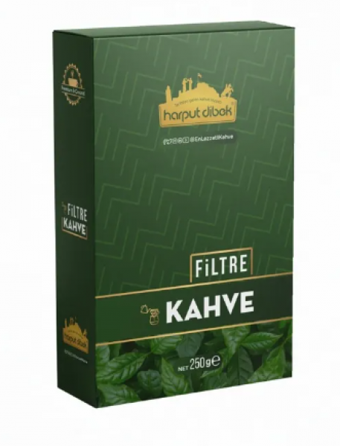 Harput Dibek Fındık Aromalı Brezilya Arabica Öğütülmüş Filtre Kahve 200 gr