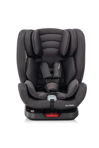 Uni Baby Cool Fix Isofixli-Emniyet Kemerli 360 Derece Dönen 0-36 kg Yatabilen Yükseklik Ayarlı Çift Yönlü Oto Koltuğu Gri