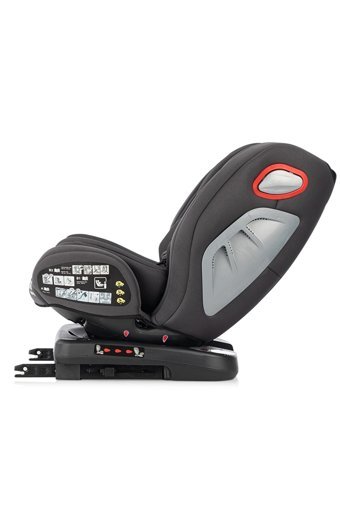 Uni Baby Cool Fix Isofixli-Emniyet Kemerli 360 Derece Dönen 0-36 kg Yatabilen Yükseklik Ayarlı Çift Yönlü Oto Koltuğu Gri