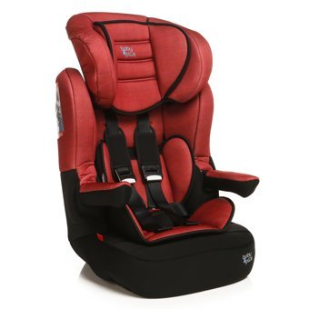 Baby Plus I-Max SP Isofixli-Emniyet Kemerli 9-36 kg Yükseklik Ayarlı Sürüş Yönü Oto Koltuğu Kırmızı