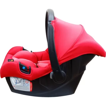 Baby Plus Snug Emniyet Kemerli 0-13 kg Yatabilen Sürüş Yönü Tersi Oto Koltuğu Kırmızı