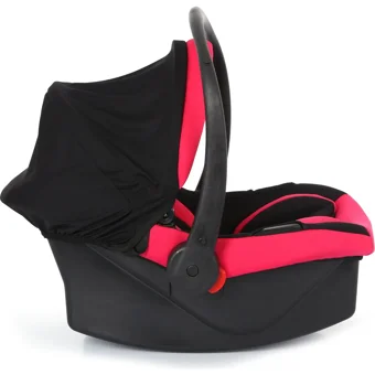 Yoyko Emniyet Kemerli 0-13 kg Yatabilen Çift Yönlü Oto Koltuğu Açık Pembe