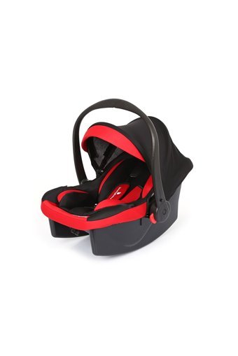 Jimmy Baby Lüx Emniyet Kemerli 0-13 kg Yatabilen Yükseklik Ayarlı Sürüş Yönü Tersi Oto Koltuğu Kırmızı