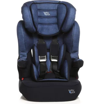 Baby Plus I-Max SP Isofixli-Emniyet Kemerli 9-36 kg Yükseklik Ayarlı Sürüş Yönü Oto Koltuğu Koyu Mavi