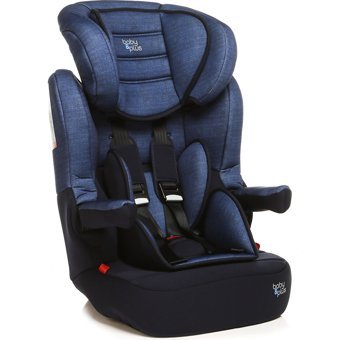 Baby Plus I-Max SP Isofixli-Emniyet Kemerli 9-36 kg Yükseklik Ayarlı Sürüş Yönü Oto Koltuğu Koyu Mavi