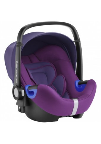 Britax Römer Baby Safe Isofixli-Emniyet Kemerli 0-13 kg Yatabilen Sürüş Yönü Oto Koltuğu Mor