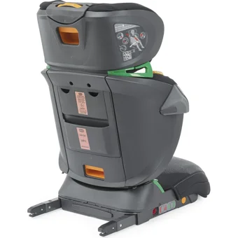 Chicco Fold & Go Isofixli-Emniyet Kemerli 15-36 kg Yatabilen Sürüş Yönü Oto Koltuğu Gri
