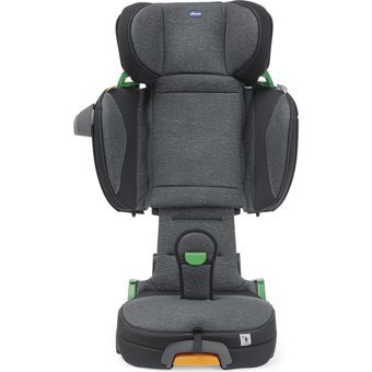 Chicco Fold & Go Isofixli-Emniyet Kemerli 15-36 kg Yatabilen Sürüş Yönü Oto Koltuğu Gri