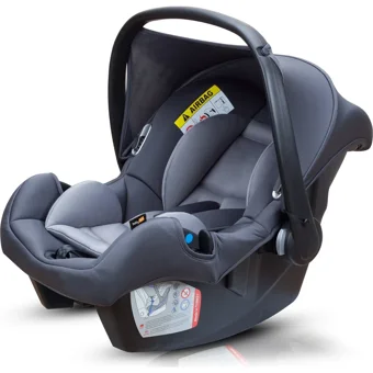 Baby Plus Snug Emniyet Kemerli 0-13 kg Yatabilen Sürüş Yönü Tersi Oto Koltuğu Gri