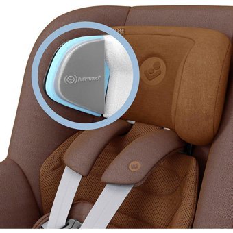 Maxi-Cosi Pearl Isofixli-Emniyet Kemerli 360 Derece Dönen 9-18 kg Yatabilen Sürüş Yönü-Sürüş Yönü Tersi Oto Koltuğu Kahverengi