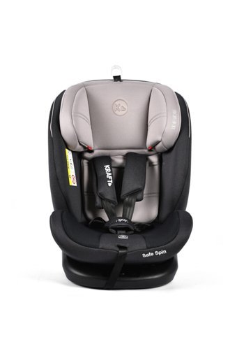 Kraft Safe Spin Isofixli 360 Derece Dönen 0-36 kg Yatabilen Yükseklik Ayarlı Çift Yönlü Oto Koltuğu Gri
