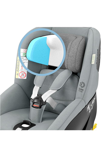 Maxi-Cosi Mica Pro Eco Isofixli 360 Derece Dönen 0-18 kg Yatabilen Sürüş Yönü-Sürüş Yönü Tersi Oto Koltuğu Gri