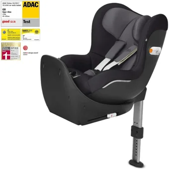 Cybex GB Vaya Isofixli 360 Derece Dönen 0-18 kg Adac Sertifikalı Yatabilen Yükseklik Ayarlı Çift Yönlü Oto Koltuğu Siyah