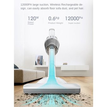 Westus 120W Kuru 120 W Kablosuz Şarjlı Dikey Süpürge Beyaz