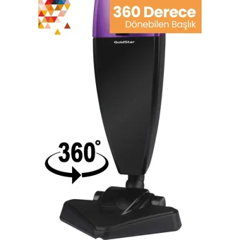 Goldstar Power Speed Kuru 800 W Kablolu Elektrikli Dikey Süpürge Beyaz