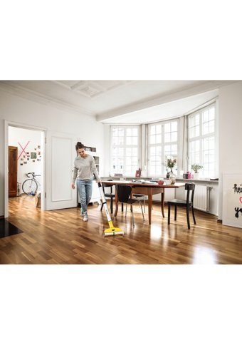 Karcher EWM 2 Islak Kuru 240 W Kablosuz Şarjlı Dikey Süpürge Sarı