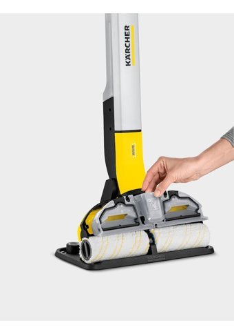 Karcher EWM 2 Islak Kuru 240 W Kablosuz Şarjlı Dikey Süpürge Sarı