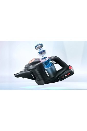 Bosch Seri8 Unlimited Kuru Kablosuz Şarjlı Dikey Süpürge Siyah