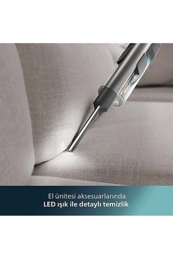 Philips Aqua Plus 8000 Seri Islak Kuru Kablosuz Şarjlı Dikey Süpürge Siyah