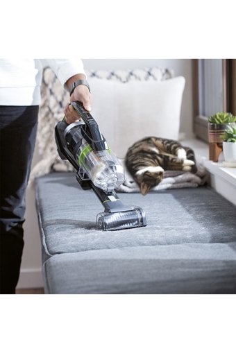 Bissell Icon Kuru 400 W Kablosuz Şarjlı Dikey Süpürge Gri