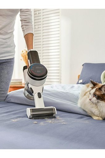 Tineco Pure One S12 Kuru Hepa Filtreli 300 W Kablosuz Şarjlı Dikey Süpürge Beyaz