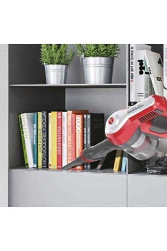 Hoover H-Free 100 Kuru Kablosuz Şarjlı Dikey Süpürge Kırmızı