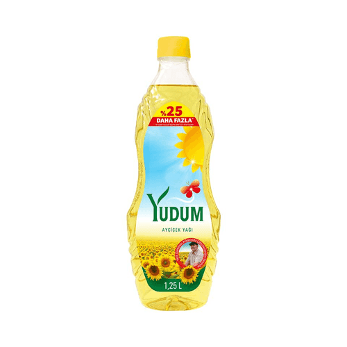 Yudum Pet Ayçiçek Yağı 1.25 lt