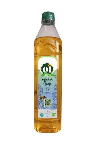 Oi Organik Pet Ayçiçek Yağı 1 lt