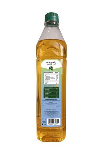 Oi Organik Pet Ayçiçek Yağı 1 lt