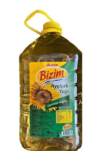 Bizim Pet Ayçiçek Yağı 4 lt