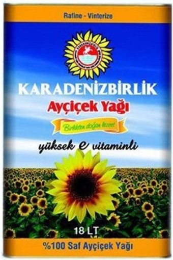 Karadeniz Birlik Teneke Ayçiçek Yağı 18 lt