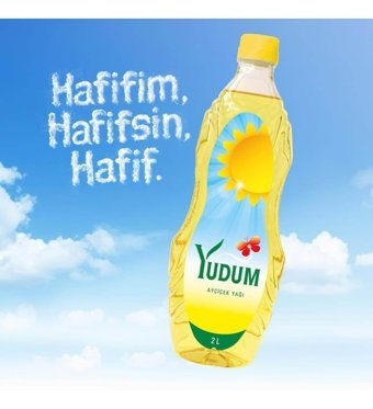 Yudum Pet Ayçiçek Yağı 2 lt + Yudum Pet Kızartma Yağı 2 lt