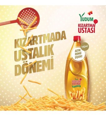 Yudum Pet Ayçiçek Yağı 2 lt + Yudum Pet Kızartma Yağı 2 lt