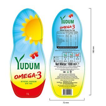 Yudum Pet Ayçiçek Yağı 1 lt