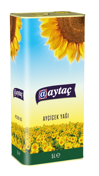 Aytaç Teneke Ayçiçek Yağı 5 lt
