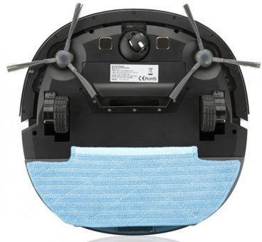 King Sebastian KRS-360 Haritalı Moplu 2200 Pa Beyaz Robot Süpürge ve Paspas