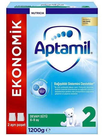 Aptamil Probiyotikli 2 Numara Devam Sütü 1.2 kg
