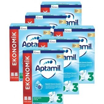 Aptamil Yeni Formül Probiyotikli 3 Numara Devam Sütü 6x1.2 kg