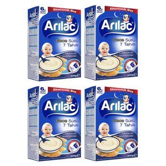 Arılac Tahıllı Glutensiz Pirinçli Kaşık Maması 4x400 gr