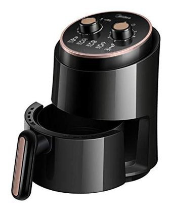 Fikujap 160-091-754 Airfryer 1.5 lt Tek Hazneli Izgara Yapan Yağsız Sıcak Hava Fritözü Siyah