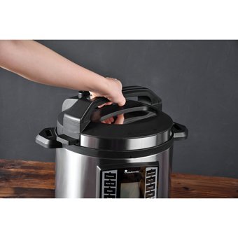 Master Pro Frycook Airfryer 6 lt Tek Hazneli Izgara Yapan Led Ekranlı Yağsız Sıcak Hava Fritözü Siyah